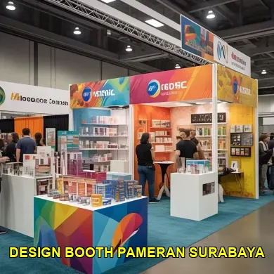 design booth pameran surabaya